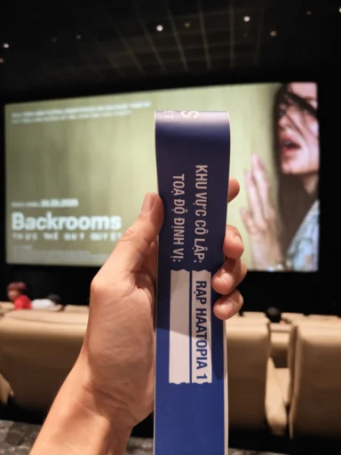 Vé xem suất chiếu sớm Backrooms tại Galaxy Sala