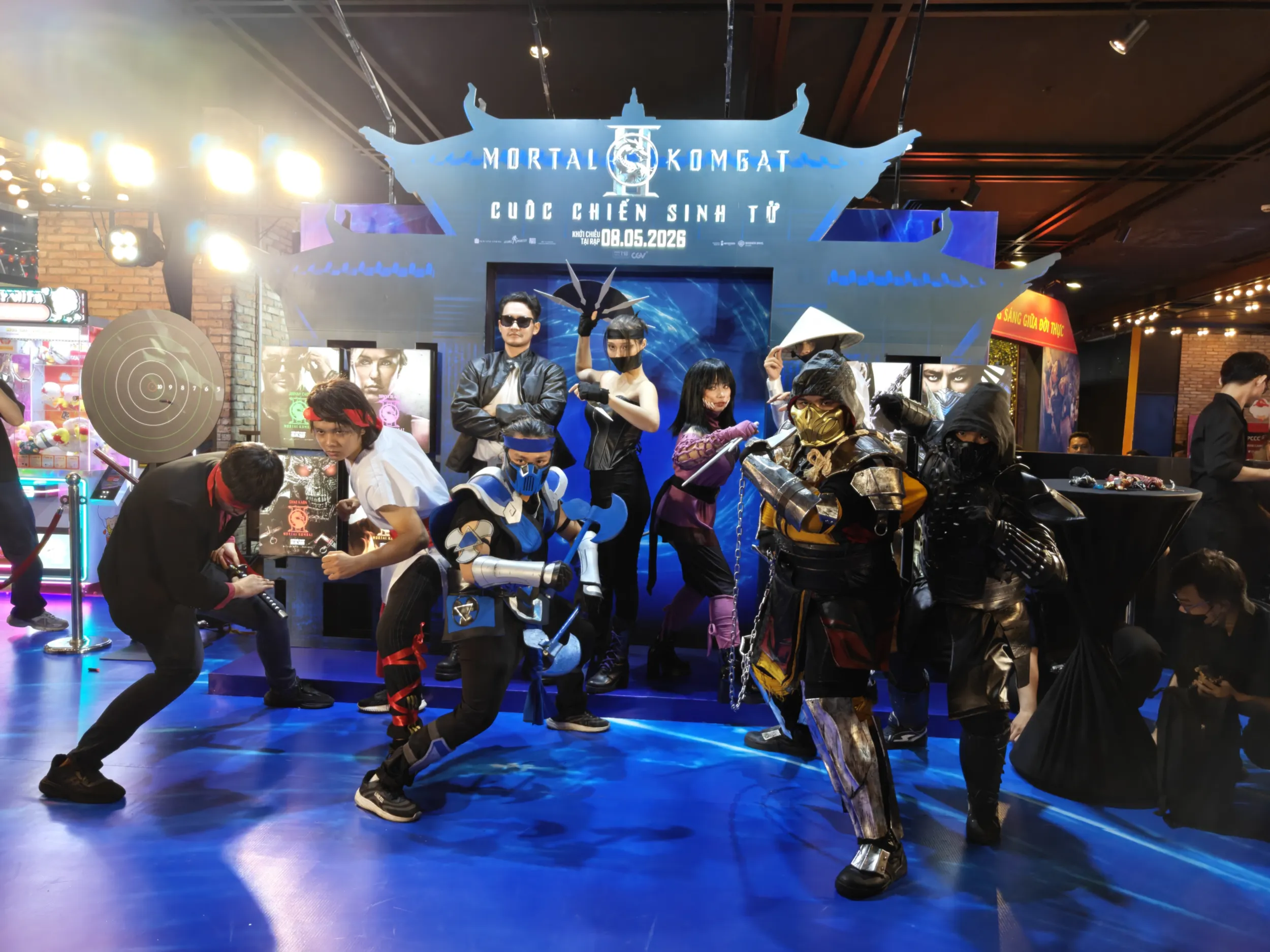 Hình ảnh tại buổi công chiếu phim Mortal Kombat II