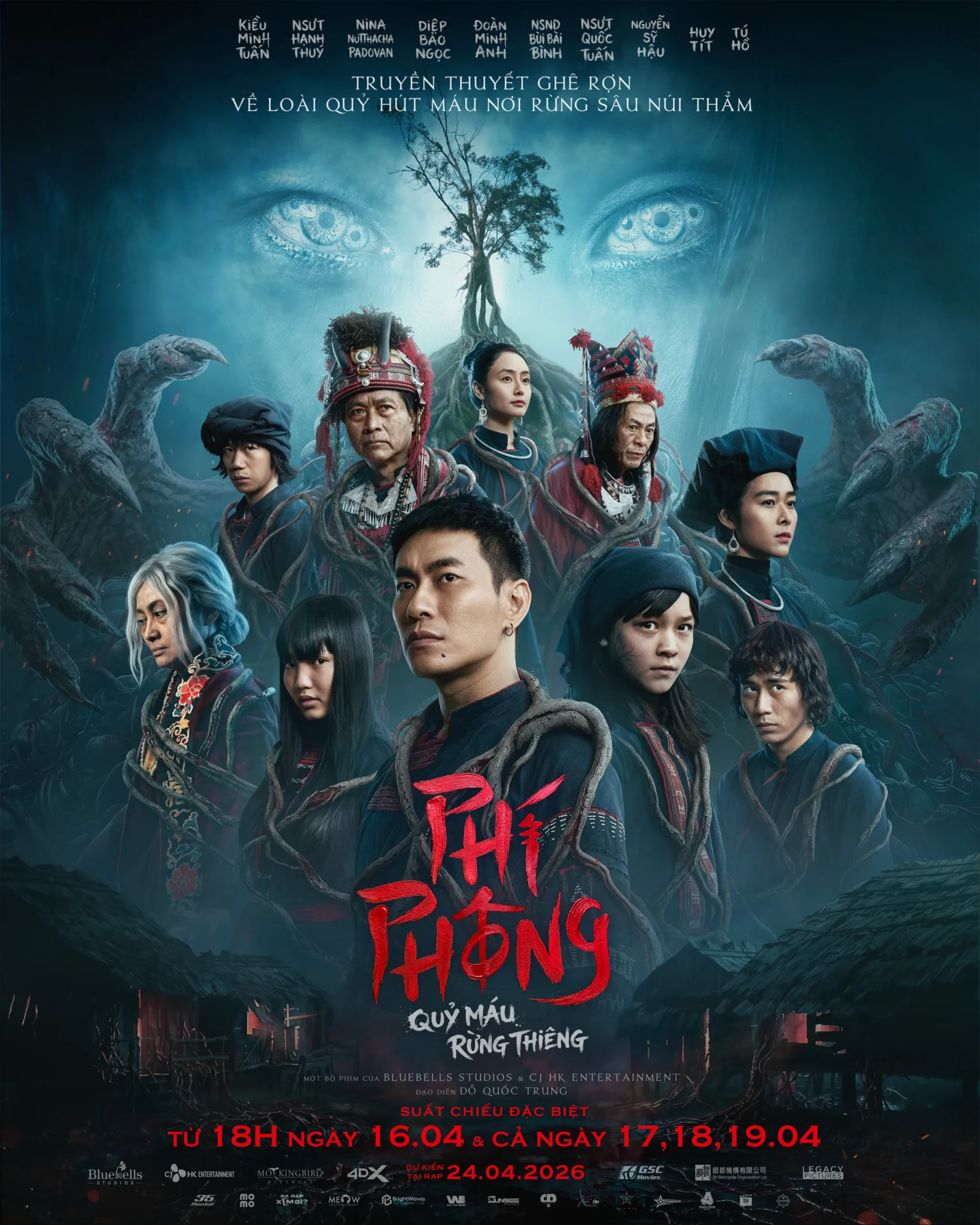 Poster phim Phí Phông: Quỷ Máu Rừng Thiêng