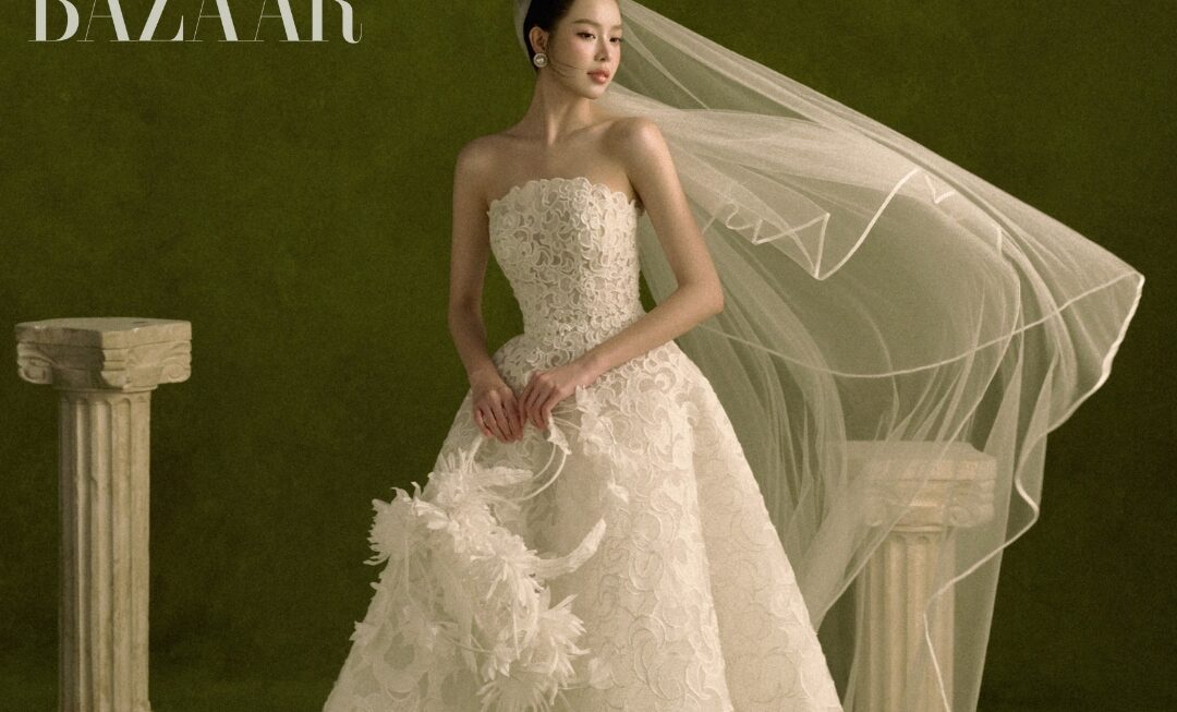 Ánh trăng, mặt nước cùng Lê Thanh Hòa dệt váy cưới cho Thanh Thủy trong Love No.6