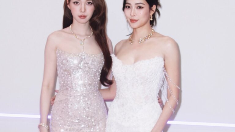 LingOrm diện váy cưới đôi tại Weibo Gala 2026 Bangkok