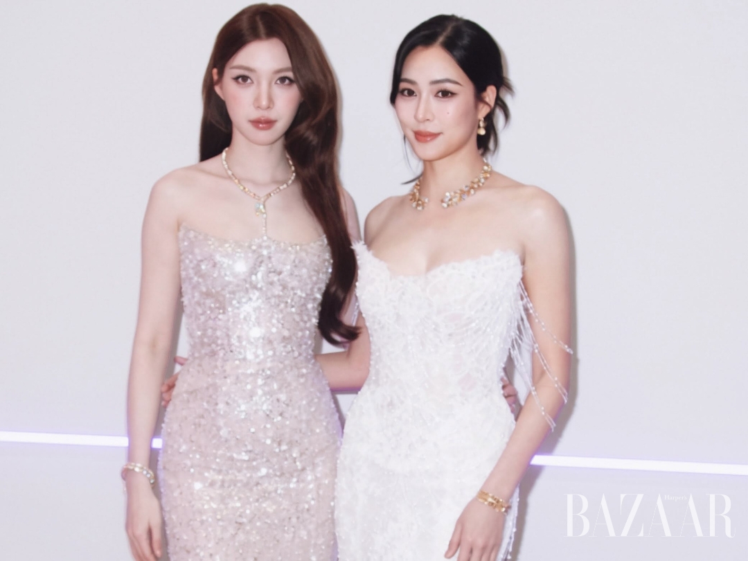 LingOrm diện váy cưới đôi tại Weibo Gala 2026 Bangkok