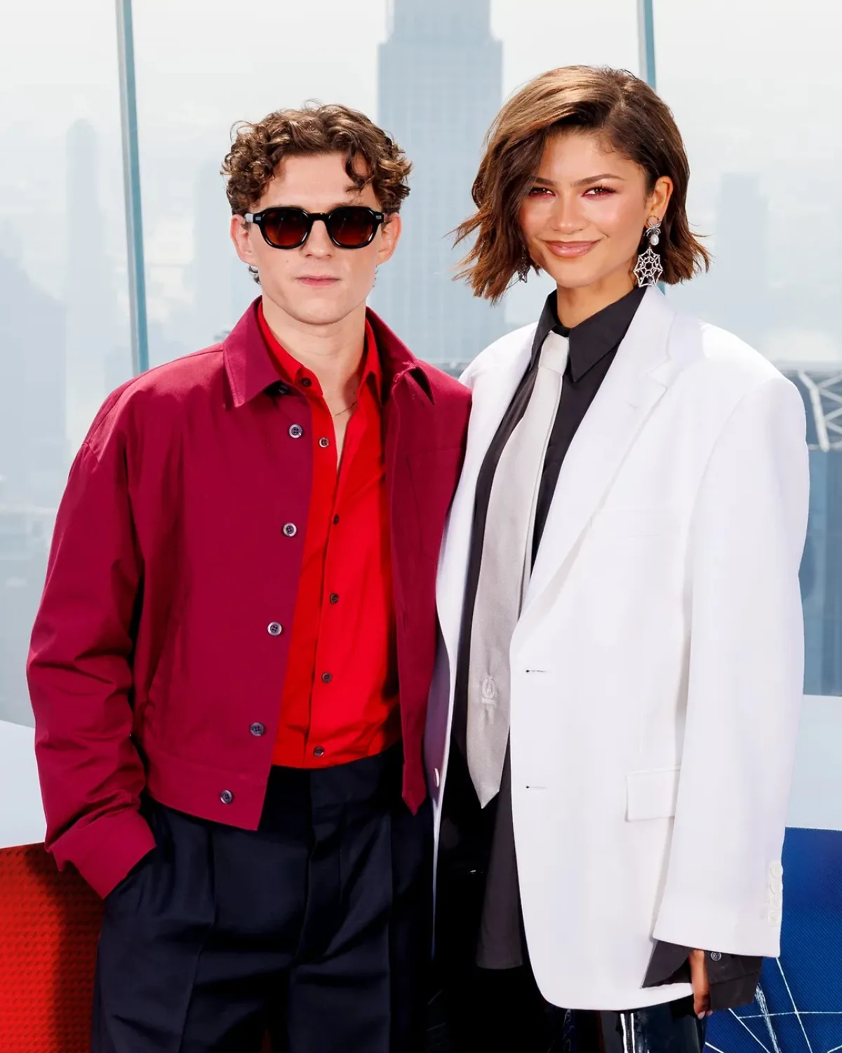 zendaya tom holland thời trang đôi trên thảm đỏ spiderman: brand new day 2026 9