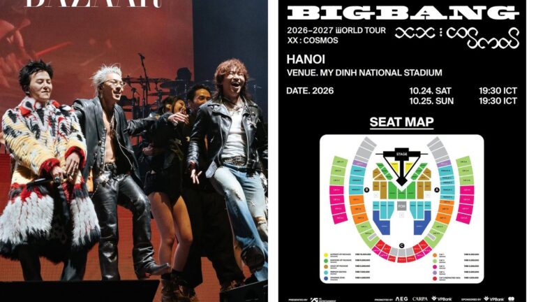 4 tip giúp bạn săn vé concert BIGBANG World Tour 2026 ở Hà Nội