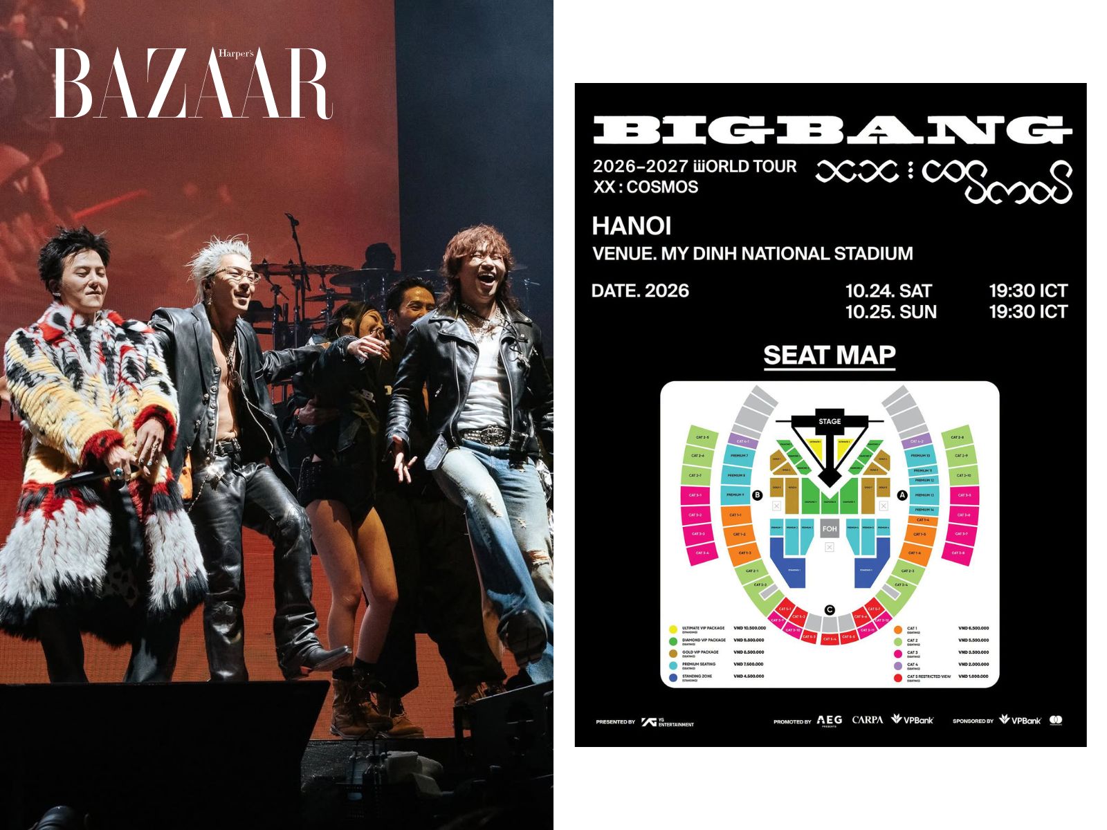 4 tip giúp bạn săn vé concert BIGBANG World Tour 2026 ở Hà Nội