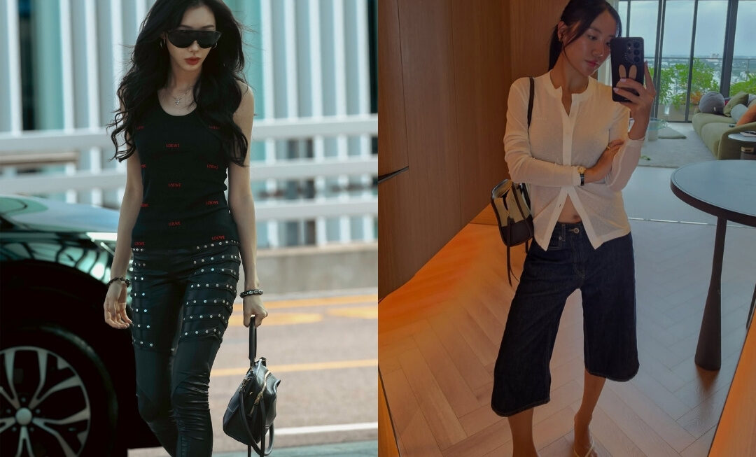 Giselle (aespa), Văn Mai Hương trót yêu túi xách LOEWE Amazona 180