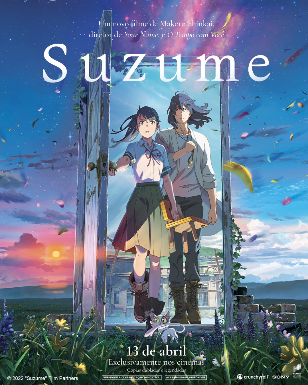 Phim do Shinkai Makoto đạo diễn: Khóa chặt cửa nào Suzume – Suzume no tojimari (2022)