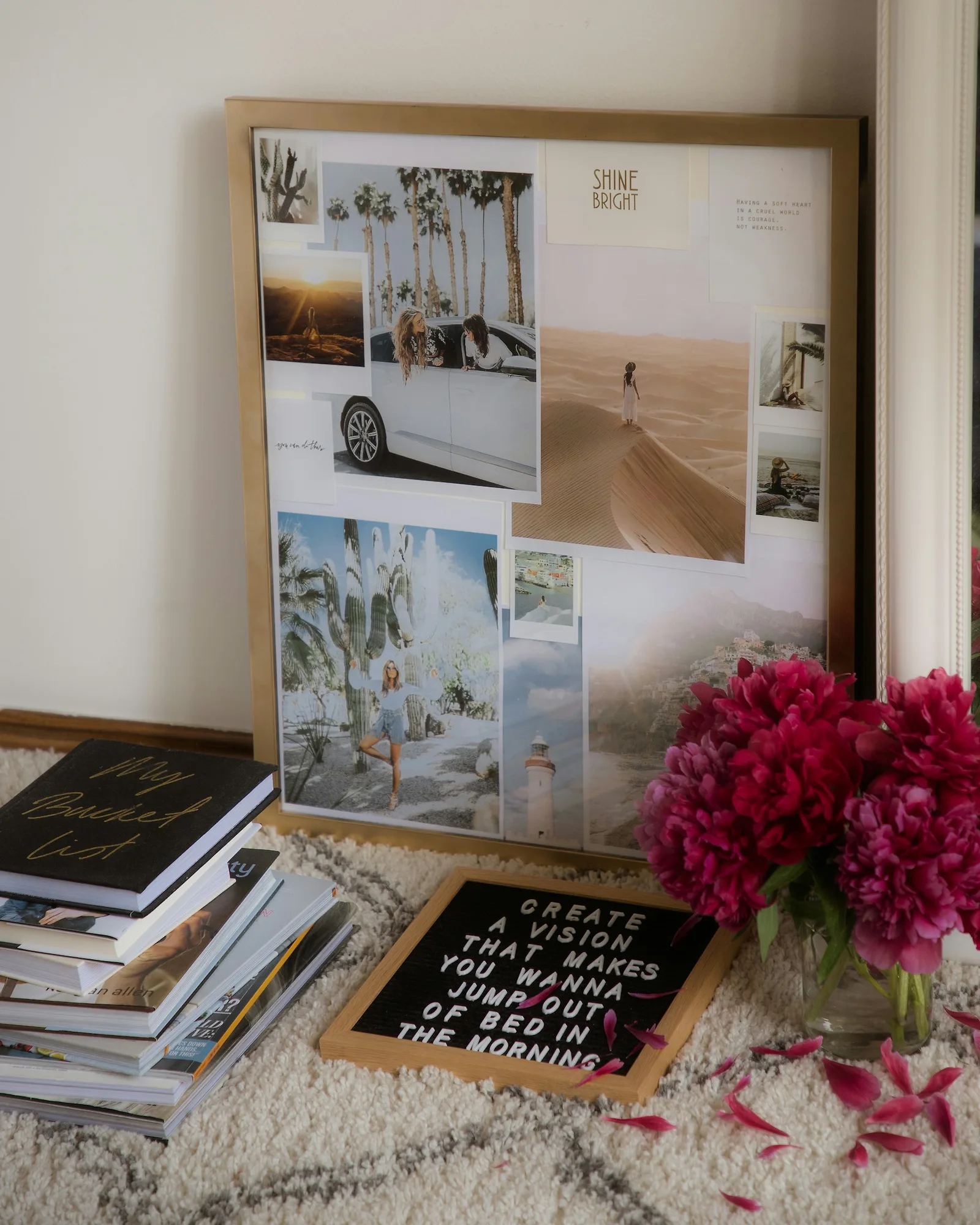 bảng vision board manifest