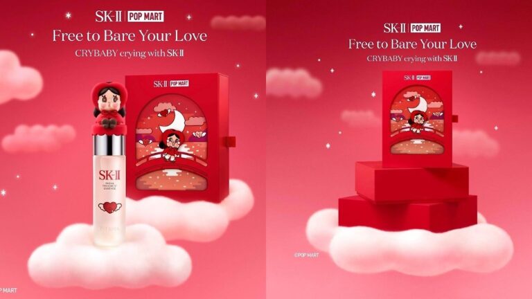 SK-II hợp tác cùng Pop Mart ra mắt phiên bản giới hạn SK-II × CRYBABY PITERA™ Essence