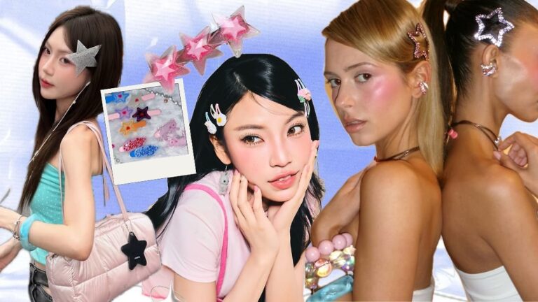 Những chiếc kẹp tóc Y2K đưa ký ức thập niên 2000 trở lại